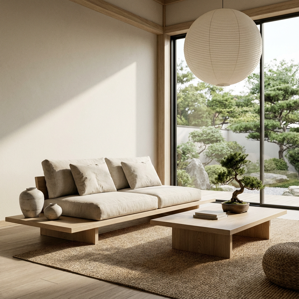 intérieur en style japandi maison olympia interior design renovation deco aix marseille