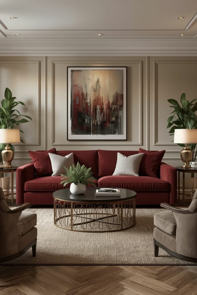 salon avec chauffage au sol sous parquet aix en provence maison olympia 