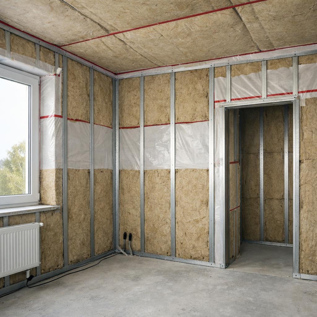 ITI isolation par l’intérieur: doublage isolant et plaque de plâtre en rénovation