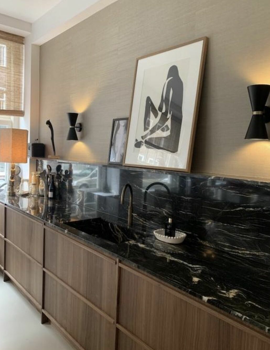 marbre nero marquina cuisine