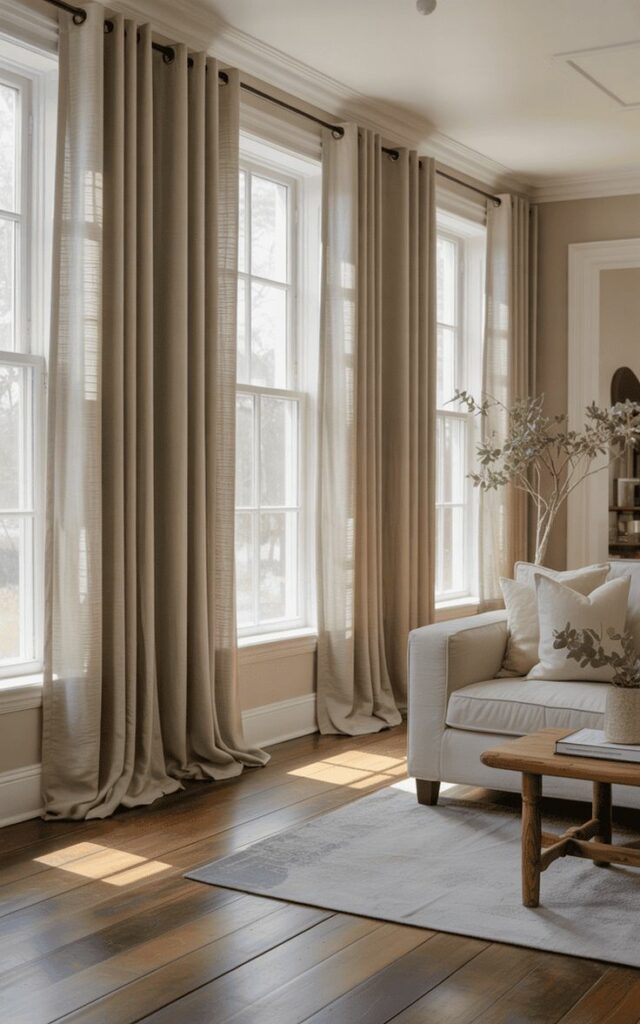 rideaux séjour marseille 