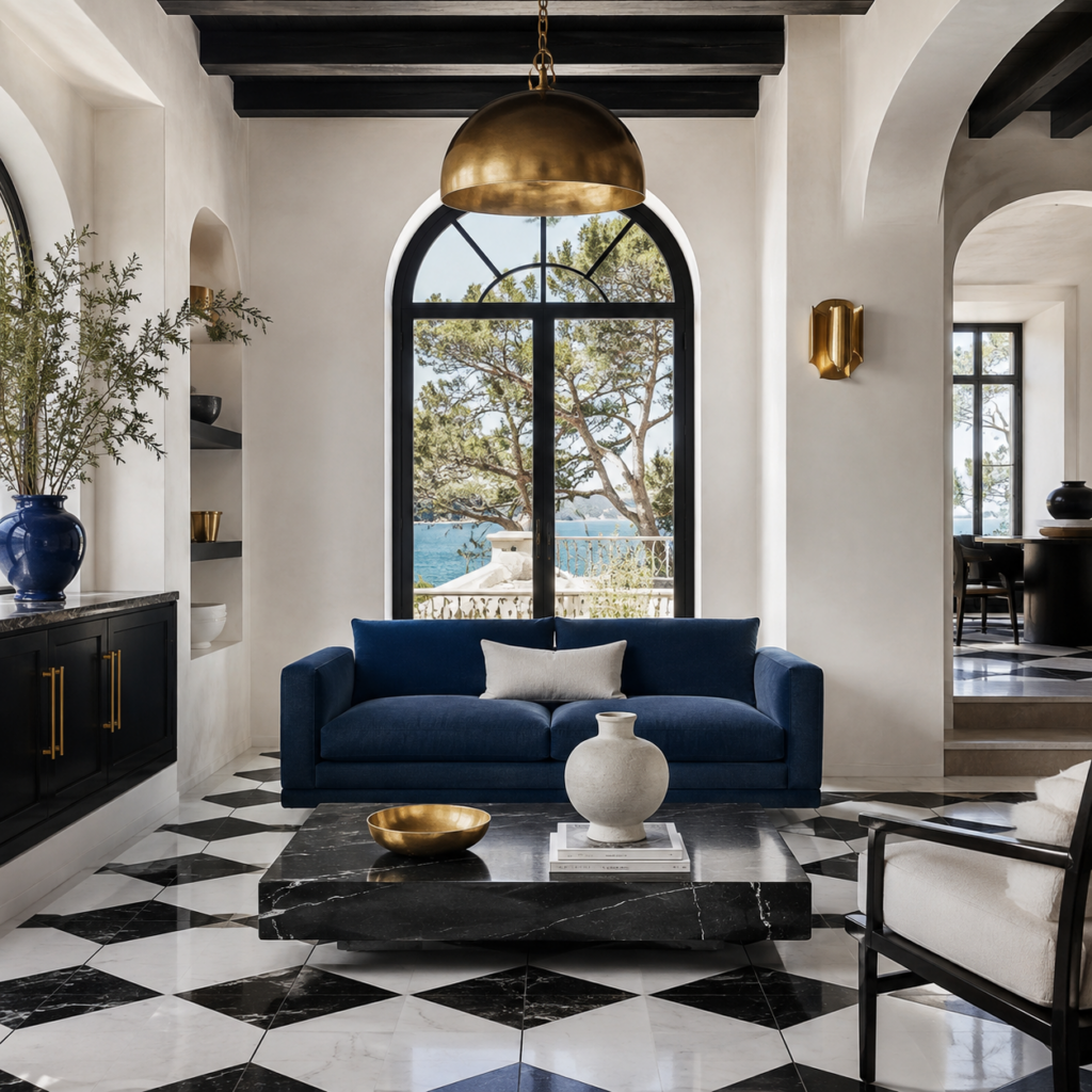 bleu noir et blanc, la cambo qu'on s'attend pas!